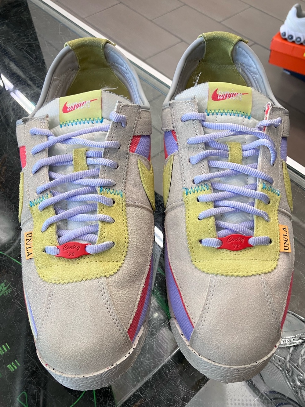 Nike Cortez Union Lemon Frost Size 10.5 - Picture 3 of 7